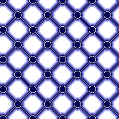 Image showing round and square ceramic tiles