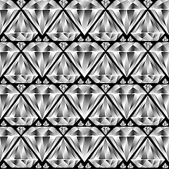 Image showing diamond seamless pattern