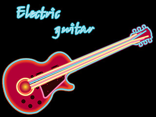 Image showing electric guitar