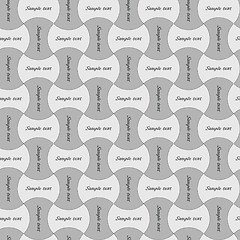 Image showing watermark seamless pattern