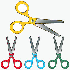 Image showing scissors collection