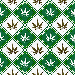 Image showing cannabis seamless texture