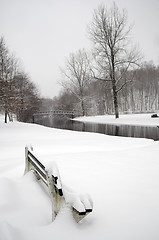 Image showing Snowfall