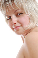 Image showing beautiful blond girl