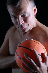 Image showing basketball man