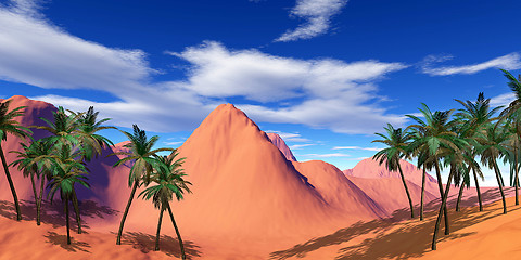 Image showing sand desert