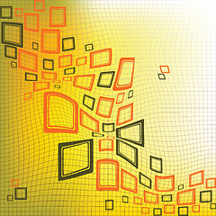 Image showing squares abstract background