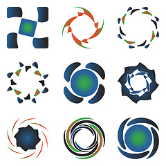 Image showing various design elements collection