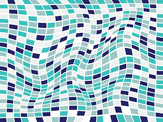 Image showing abstract checkered background