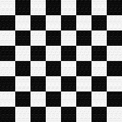 Image showing Texturized chess board