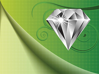 Image showing diamond background