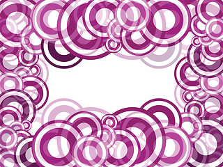 Image showing abstract circles background