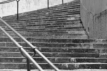 Image showing Stone stairs