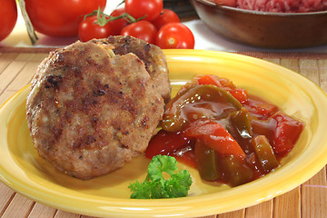 Image showing Meatball with Letscho