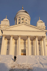 Image showing Lutheran cathedral in Helsinki