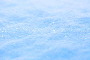 Image showing Snow background