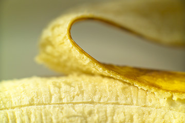 Image showing Macro of a banana curve. (14MP camera)