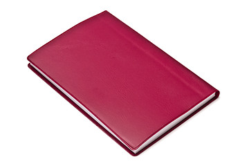 Image showing Red notebook