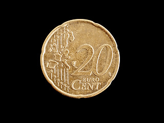 Image showing Euro coin