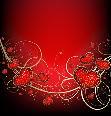 Image showing Valentines background