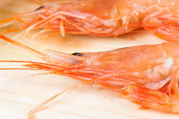 Image showing Prawns