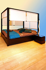 Image showing Blue bedroom