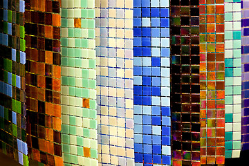 Image showing Colorful tiles