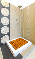 Image showing Modern shower