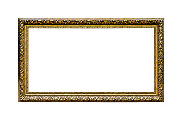 Image showing Gold frame