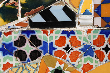 Image showing Colorful mosaic