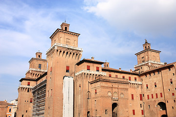 Image showing Ferrara castle