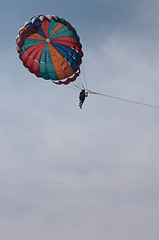 Image showing Parasailing