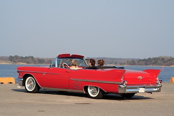 Image showing Red Cadillac