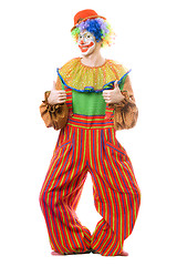 Image showing Funny smiling clown
