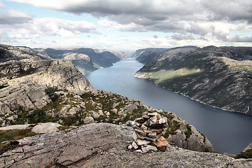 Image showing Norway - Lysefjorden