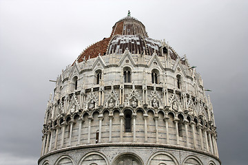 Image showing Pisa baptistery