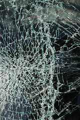 Image showing Broken glass