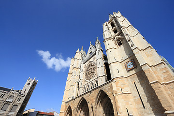 Image showing Leon cathedral