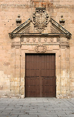 Image showing Monastery door