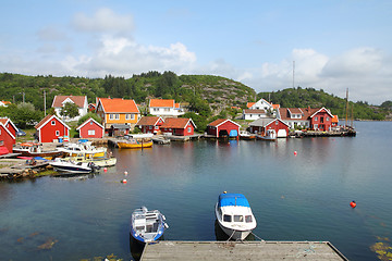 Image showing Norway harbor