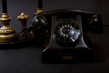Image showing Antique Telephone Still Life