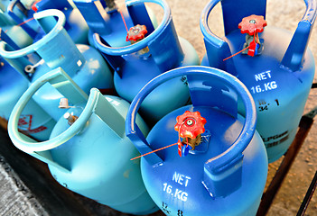 Image showing Propane tanks