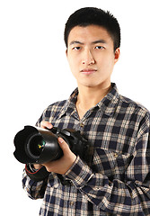 Image showing photographer