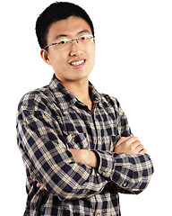 Image showing young asian man