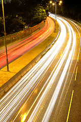 Image showing highway at night