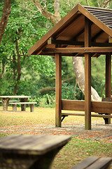 Image showing picnic place