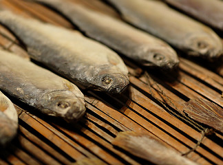 Image showing dried salt fish