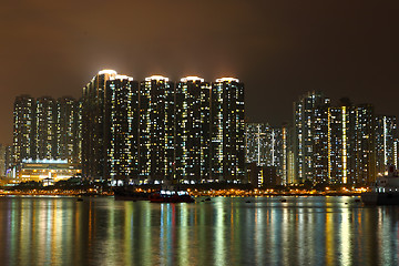 Image showing Hong Kong at night