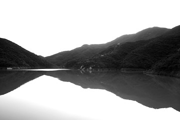 Image showing lake in forest