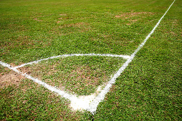 Image showing football field